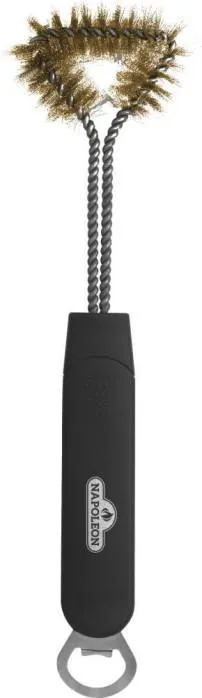 Napoleon Bbq 62012 Three Sided Grill Brush with Bottle Opener