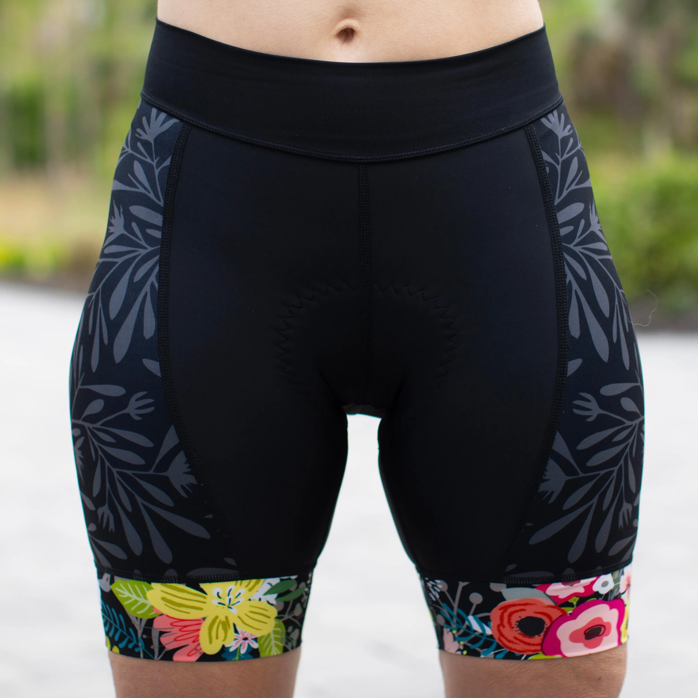 Night Garden Cycling Shorts