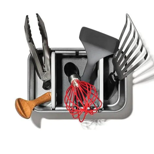 OXO - Good Grips Adjustable Stainless Steel Utensil Holder