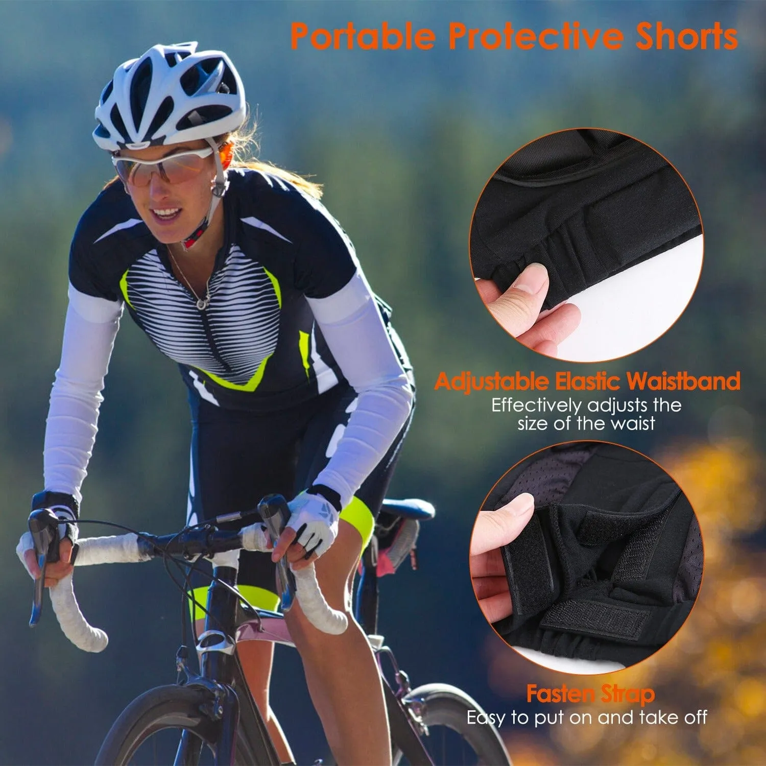 Protective Shorts for Skiing Snowboarding Skating Skateboarding