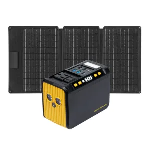 ROCKSOLAR Weekender 80W 88Wh Portable Solar Generator Kit