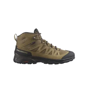 Salomon Mens X Ward Leather Mid GTX