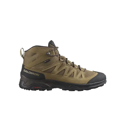 Salomon Mens X Ward Leather Mid GTX