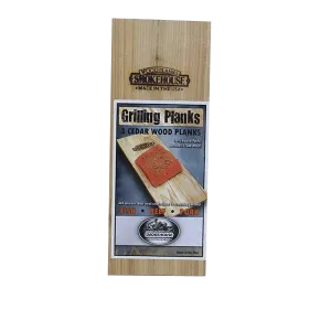 Smokehouse Cedar Wood Grilling Planks 2-Pack