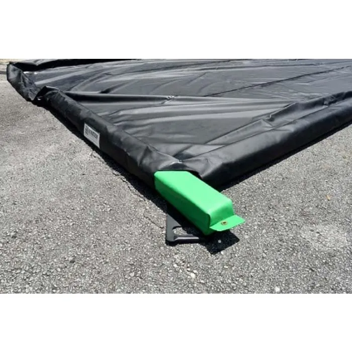UltraTech 8966 Replacement Foam, Foam Wall Plus Berm - 4' - 20 mil PVC, Black, 1 Each